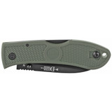 KA-BAR Dozier Folding Hunter, 3.00" Blade, Foliage Green Handle, Lockback - 617717340628 