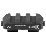 Kinetic Development Group Kinect, 3 Slot Picatinny Rail, Black Anodized - 851064007128 