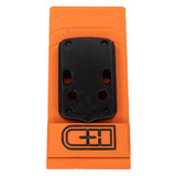 C&H Precision GLX-RSH, Optic Mounting Plate, Anodized Finish - 616943731378 