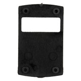 Shield Sights SHOMT-GLK-POLY-SMS-RMS, Mounting Plate for RMS/SMS, Fits Glock 17/19, Black - 794712615286 