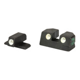 Meprolight Tru-Dot, Tritium Sight Set, Green Front/Green Rear, Fits Sig Sauer P-Series - 840103135076 