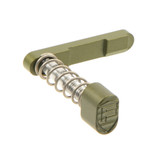 Fortis Manufacturing AR15-BMCR-ODG, Billet Magazine Catch & Button Combo, Olive Drab Green, CNC Aluminum/Steel - 850015927928 
