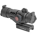 TRUGLO Triton, Illuminated Tri-Color Center Dot, Black Anodized - 788130019184 