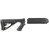 Adaptive Tactical EX Performance Stock & Forend, Fits Remington 870 12 GAUGE, Black Synthetic - 682146910711 