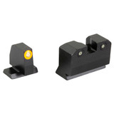 XS Sights R3D 2.0, Suppressor Height Night Sight, Orange Front Outline, Green Tritium - 647533004213 