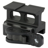 American Defense Mfg. AD-509T, Optic Mount, Co-Witness Height, Anodized Finish, Black, Quick Release - 810008517819 