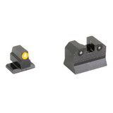 XS Sights R3D 2.0, Suppressor Height, Night Sight, HK VP9, Orange Front Outline - 647533003919 