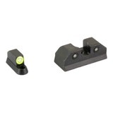 XS Sights R3D 2.0 Night Sight for CZ P10, Standard Height, Green - 647533002394 