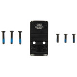 C&H Precision SWMPDPP/EFLX975 Core, Optic Mounting Plate, Anodized Black - 616943731552 