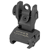 Spike's Tactical SAS85R1, Rear Folding Sight, Black - 815648029784 
