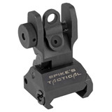 Spike's Tactical SAS85R1, Rear Folding Sight, Black - 815648029784 