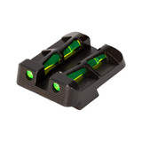 Hi-Viz LiteWave Rear Sight, Fits Taurus G3/G4, Green/Red Interchangeable LitePipes - 613485590494 