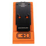 C&H Precision Sig P320 X Series, Optic Mount, Matte Black - 616943741247 