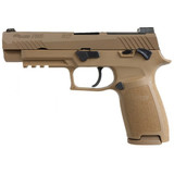 SIG Sauer P320 M17, 9MM, 4.70" Barrel, 10 Rds, Coyote PVD - 798681602988 