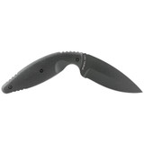 KA-BAR TDI Law Enforcement Knife, 3.69" Blade, Black Zytel Handle, Matte Finish - 617717214820 