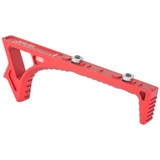 Strike Industries LINKCFGRED, Curved Foregrip, Red, 6061-T6 Aluminum - 708747544862 
