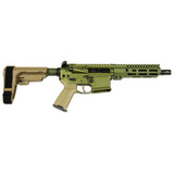 San Tan Tactical STT-15, 5.56 NATO, 7.50" Barrel, 30 Rds, Olive Drab Green - 687051693605 