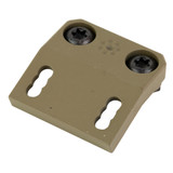 Arisaka Defense Offset Light Mount, For SureFire Scout Light Weapon Lights, Fits MCX Spear, Anodized Finish, Flat Dark Earth - 850036188568 