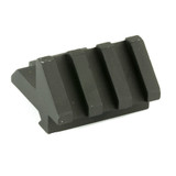 Yankee Hill Machine YHM 3 Slot Picatinny Angle Mount, Black, 1 3/16" Length, Hardcoat Anodized - 816701014266 