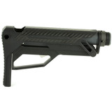 Fortis Manufacturing LA Stock, Receiver, Carbon Fiber Cheek Piece, Anodized Black - 855476008018 