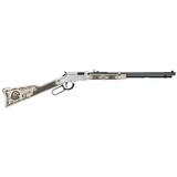 Henry Repeating Arms Golden Boy Silver American Eagle, .22 LR, 20" Barrel, 16 Rds, Nickel Plated - 619835016249 