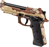 Beretta 92XI American Combat, 9MM, 4.70" Barrel, 18 Rds, Chocolate Chip Cerakote 