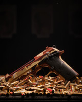 Beretta 92XI American Combat, 9MM, 4.7" Barrel, 10 Rds, Chocolate Chip 