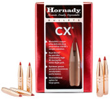 Hornady CX 30 Cal 165 gr Copper Solid, 50 Per Box - 090255719567 