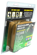 Clenzoil 2830 Field & Range Cleaning Kit, Multi-Caliber, 21 Pieces, Tan - 893791002830 