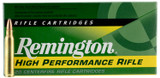 Remington Ammunition High Performance Rifle, .223 Remington, 55 GR, Pointed Soft Point, 20 RDs, Brass Case - 047700050904 