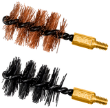 Otis FG512NB Bore Brush Set, 10/12 Gauge Shotgun, 8-32" Thread, 2" Long, Bronze/Nylon Bristles, 2 Per Pkg - 014895002476 
