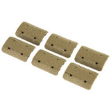 Magpul M-LOK Rail Covers, Type 2, 6 Panels, Low-Profile, TSP Texture - 873750005973 
