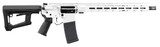 Alex Pro Firearms Fury 16, 5.56 NATO, 16.00" Barrel, 30 Rds, White Cerakote - 732388039371 