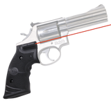 Crimson Trace LG-308 Lasergrips, Red Laser, Black Rubber Overmold - 610242003082 