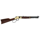 Henry Big Boy Carbine, 357 Magnum/38 Special, 16.5" Barrel, 7 Rds, Polished Brass - 619835060662 