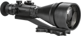 AGM Global Vision Wolverine Pro-6 3AW1, Night Vision Rifle Scope, Matte Black, 6x100mm, Gen 3 Auto-Gated White Phosphor, Illuminated Red Chevron w/Ballistic Drop Reticle - 810027774224 