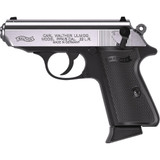 Walther PPK/s, .22 LR, 3.30" Threaded Barrel, 10 Rds, Two-Tone Black Stainless 