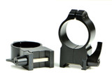Warne 216LM Vertical Rings Maxima Matte Black 30mm Extra High Quick Detach 0 MOA - 656813000845 