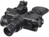 AGM Global Vision Wolf-7 PRO NL1, Night Vision Goggles, 1x Magnification, 27mm Objective, Generation 2+ Level 1, Green Filter - 850038039431 