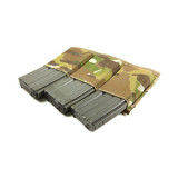 Blue Force Gear HW-TSP-M4-3-MC, Triple M4 Magazine Pouch, MultiCam - 814520015488 