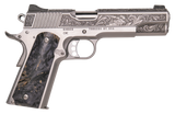 CNC Firearms CNCWILDLIFE45, .45 ACP, 5.00" Barrel, 7+1 Rds, Burled Maple Wood Grip - 199874615219 