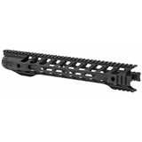 Fortis Manufacturing Night Rail, Receiver, Free Float Handguard, Black - 855476008070 