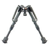 Harris Engineering 1A2-BRM Bipod, 6-9" Notched Legs, Anodized Black - 051156113083 
