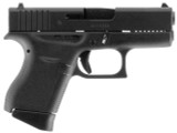Glock 43, 9MM, 3.41" Barrel, 6 Rds, GasOX Finish - 764503913358 