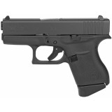 Glock 43, 9MM, 3.41" Barrel, 6 Rds, GasOX Finish 