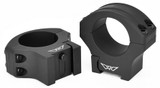 Warne HyperLite Rings, 1" Medium, Tikka, Matte Black - 656813114566 