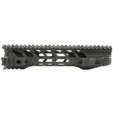 Fortis Manufacturing Night Rail, Handguard, Free Float, 10.00" M-LOK, Black - 855476008032 