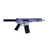 Great Lakes AR-15 Pistol, .223 Wylde, 7.50" Stainless Barrel, 30 Rds, Wild Orchid Finish - 638457789348 