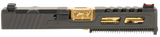 Zaffiri Precision ZPS.2 Complete Upper, Gold TiN Barrel, Fits Glock 19 Gen 3 - 658792264935 