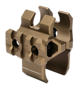Strike Industries SGBCL1301TACFDE, Barrel Clamp, Flat Dark Earth Magazine, 6061-T6 Aluminum - 793811767193 
